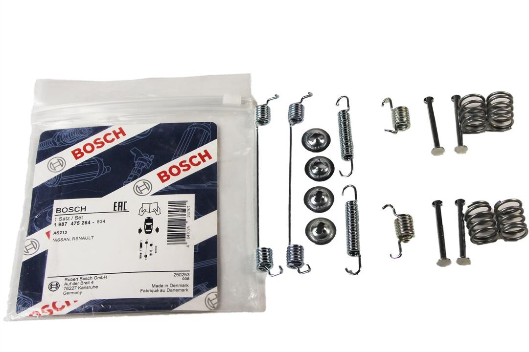 Brake pad fitting kit Bosch 1 987 475 264