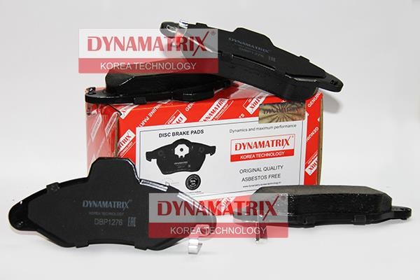 Dynamatrix DBP1276 Klocki hamulcowe, zestaw DBP1276: Dobra cena w Polsce na 2407.PL - Kup Teraz!