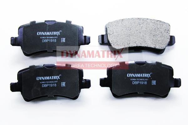 Dynamatrix DBP1918 Brake Pad Set, disc brake DBP1918: Buy near me in Poland at 2407.PL - Good price!