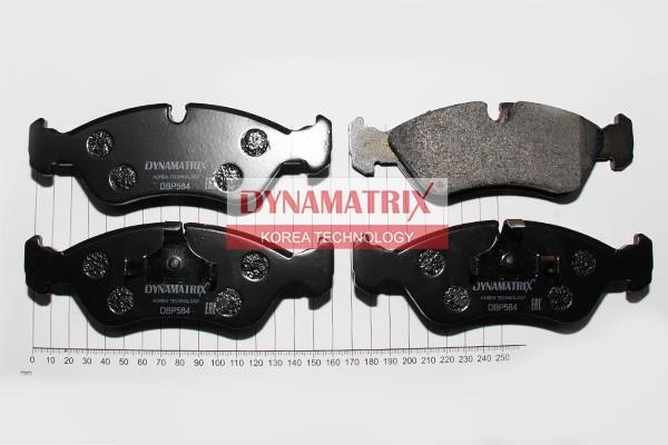 Dynamatrix DBP584 Тормозные колодки дисковые, комплект DBP584: Отличная цена - Купить в Польше на 2407.PL!