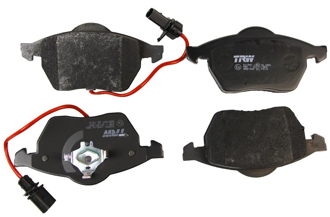 TRW GDB1307 TRW COTEC disc brake pads, set GDB1307: Buy near me in Poland at 2407.PL - Good price!