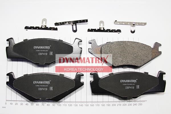Dynamatrix DBP419 Klocki hamulcowe, zestaw DBP419: Dobra cena w Polsce na 2407.PL - Kup Teraz!