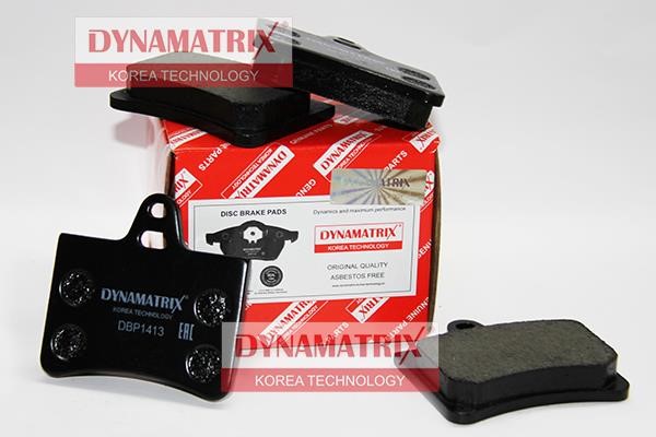 Dynamatrix DBP1413 Klocki hamulcowe, zestaw DBP1413: Dobra cena w Polsce na 2407.PL - Kup Teraz!