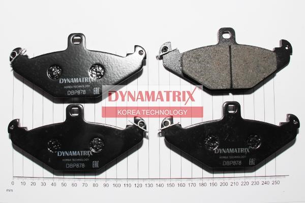 Dynamatrix DBP878 Brake Pad Set, disc brake DBP878: Buy near me in Poland at 2407.PL - Good price!