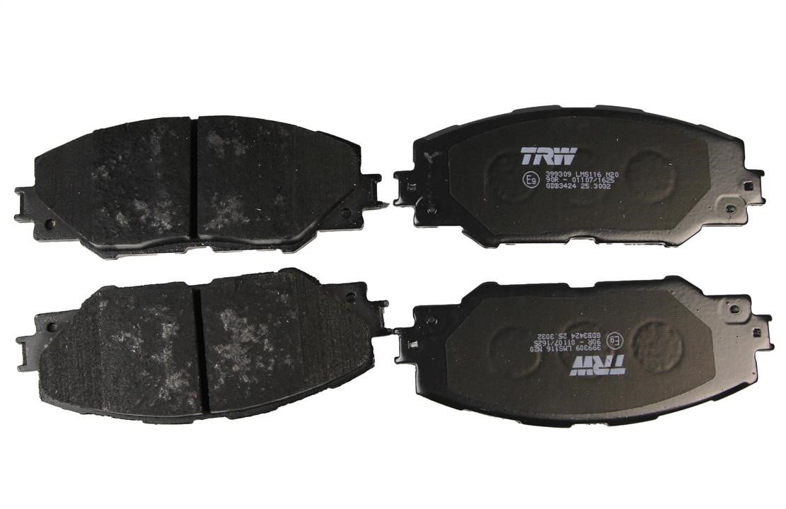 GDB3424 TRW TRW COTEC brake pad set