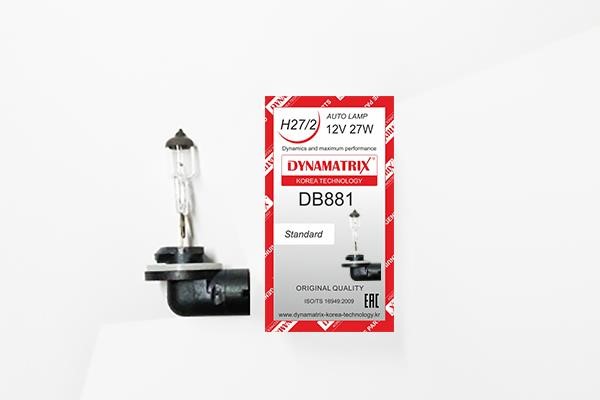 Dynamatrix DB881 Лампа галогенна 12В H27W/2 27Вт DB881: Приваблива ціна - Купити у Польщі на 2407.PL!