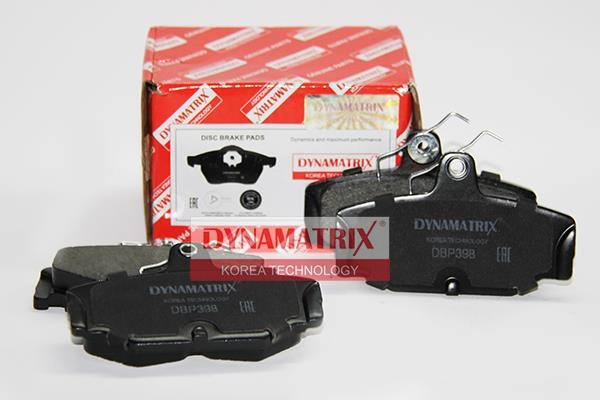 Dynamatrix DBP398 Гальмівні колодки, комплект DBP398: Приваблива ціна - Купити у Польщі на 2407.PL!