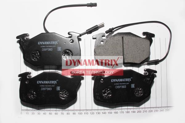 Dynamatrix DBP393 Тормозные колодки дисковые, комплект DBP393: Отличная цена - Купить в Польше на 2407.PL!
