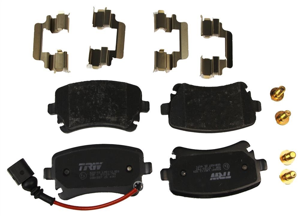 TRW GDB1557 TRW COTEC disc brake pads, set GDB1557: Buy near me in Poland at 2407.PL - Good price!