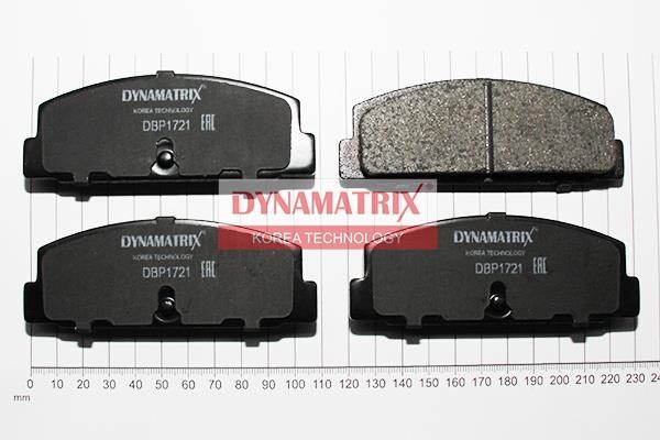 Dynamatrix DBP1721 Тормозные колодки дисковые, комплект DBP1721: Отличная цена - Купить в Польше на 2407.PL!