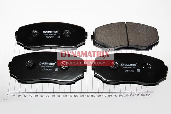 Dynamatrix DBP4365 Brake Pad Set, disc brake DBP4365: Buy near me in Poland at 2407.PL - Good price!