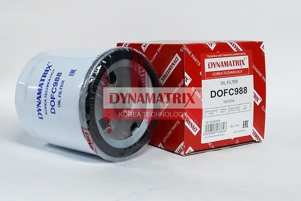 Dynamatrix DOFC988 Фільтр масляний DOFC988: Приваблива ціна - Купити у Польщі на 2407.PL!