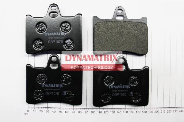 Dynamatrix DBP1070 Brake Pad Set, disc brake DBP1070: Buy near me in Poland at 2407.PL - Good price!