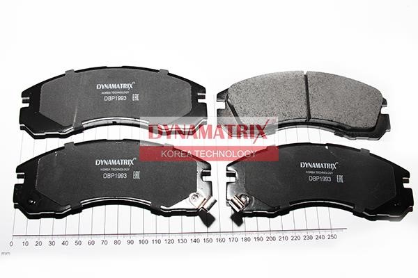 Dynamatrix DBP1993 Brake Pad Set, disc brake DBP1993: Buy near me in Poland at 2407.PL - Good price!