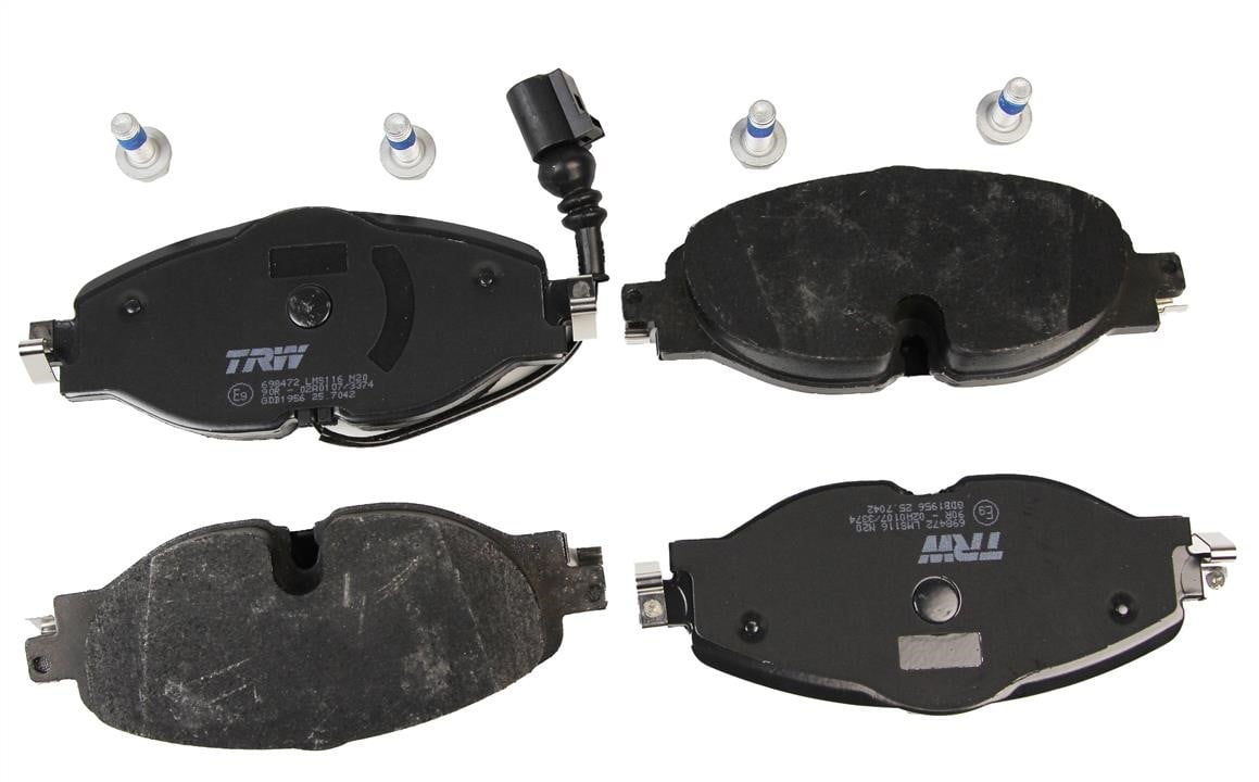 GDB1956 TRW TRW COTEC brake pad set