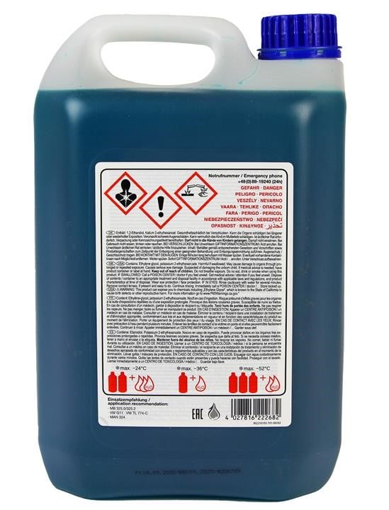 febi Antifreeze concentrate G11 ANTIFREEZE, blue, 5 l – price 89 PLN