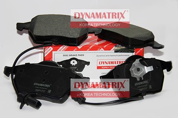 Dynamatrix DBP1717 Brake Pad Set, disc brake DBP1717: Buy near me in Poland at 2407.PL - Good price!