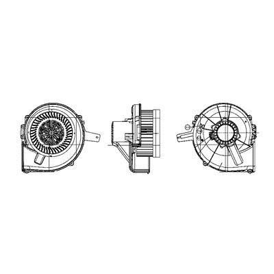 Mahle&#x2F;Behr Fan assy - heater motor – price 508 PLN
