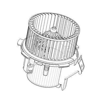 Mahle/Behr AB 41 000P Fan assy - heater motor AB41000P: Buy near me in Poland at 2407.PL - Good price!