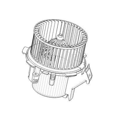 Mahle/Behr AB 42 000P Fan assy - heater motor AB42000P: Buy near me in Poland at 2407.PL - Good price!