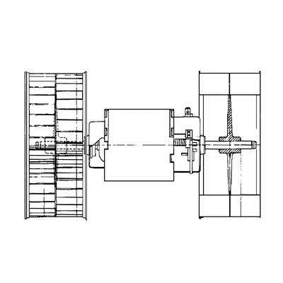 Mahle/Behr AB 53 000P Вентилятор опалювача салону AB53000P: Приваблива ціна - Купити у Польщі на 2407.PL!