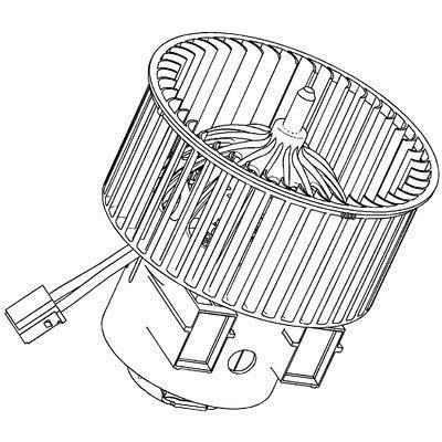 Mahle/Behr AB 121 000P Fan assy - heater motor AB121000P: Buy near me in Poland at 2407.PL - Good price!