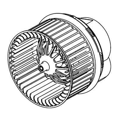 Mahle/Behr AB 265 000P Fan assy - heater motor AB265000P: Buy near me at 2407.PL in Poland at an Affordable price!