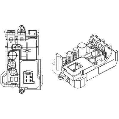 Mahle/Behr Interior heater blower regulator – price [object Object] PLN