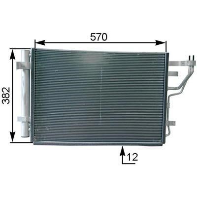 Mahle/Behr AC 442 000P Cooler Module AC442000P: Buy near me in Poland at 2407.PL - Good price!