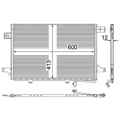 Mahle/Behr AC 452 000P Cooler Module AC452000P: Buy near me in Poland at 2407.PL - Good price!