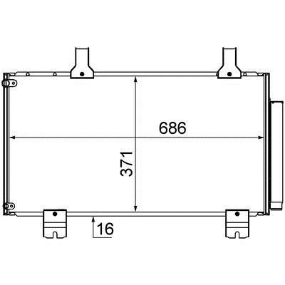 Mahle/Behr Kühlmodul – Preis [object Object] PLN