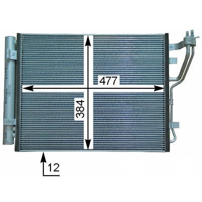 Mahle/Behr AC 709 000P Cooler Module AC709000P: Buy near me in Poland at 2407.PL - Good price!