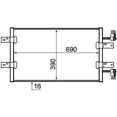 Mahle/Behr AC 723 000P Moduł chłodzący AC723000P: Dobra cena w Polsce na 2407.PL - Kup Teraz!