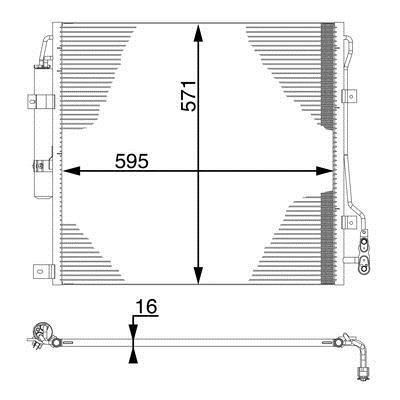 Mahle/Behr Kühlmodul – Preis [object Object] PLN