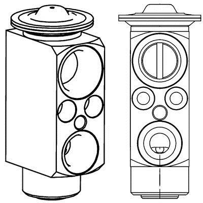 Mahle/Behr Air conditioner expansion valve – price 159 PLN