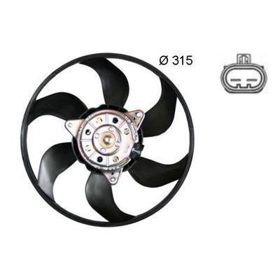 Mahle/Behr CFF 382 000S Hub, engine cooling fan wheel CFF382000S: Buy near me in Poland at 2407.PL - Good price!