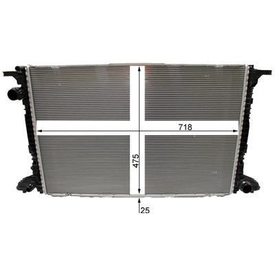 Mahle/Behr CR 2180 000P Radiator, engine cooling CR2180000P: Buy near me in Poland at 2407.PL - Good price!