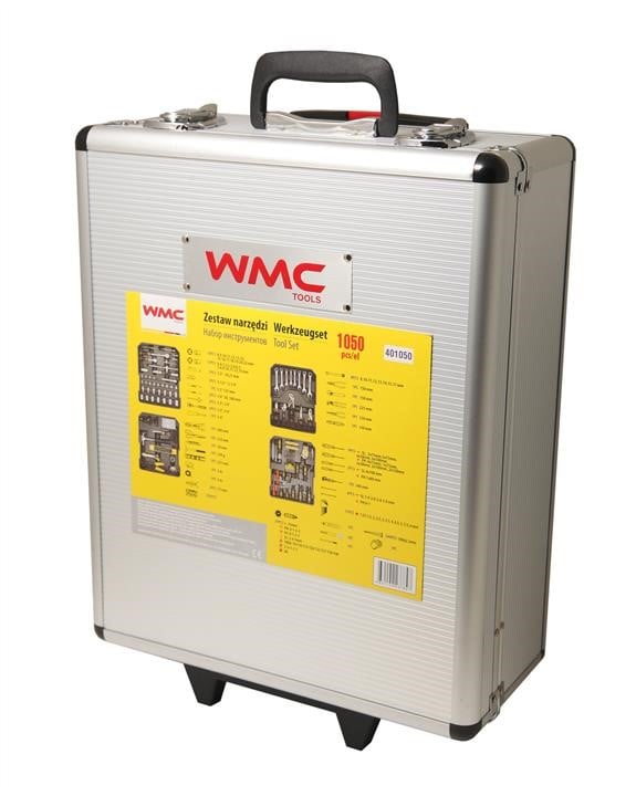 WMC Tools 401050 Zestaw narzędzi 1050 elementów 1/4 "1/2" (ziarnistość 6) WMC TOOLS 401050 401050: Dobra cena w Polsce na 2407.PL - Kup Teraz!