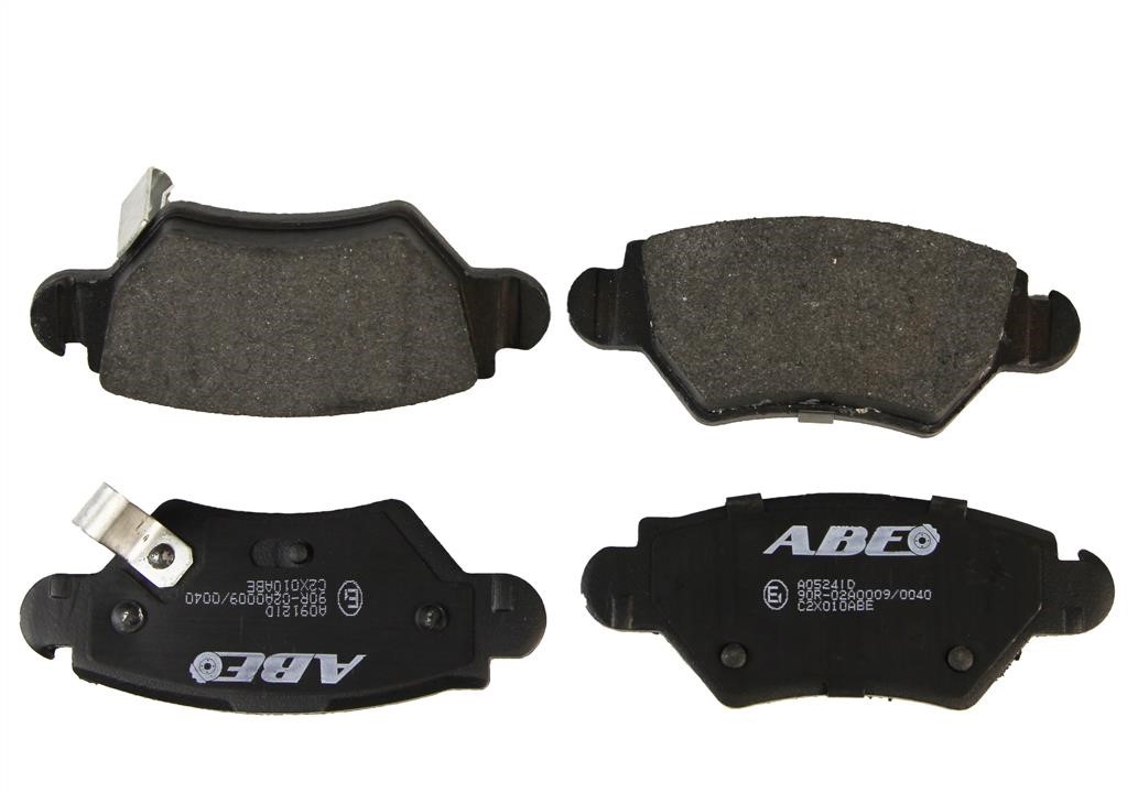 ABE C2X010ABE Rear disc brake pads, set C2X010ABE: Buy near me in Poland at 2407.PL - Good price!