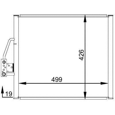 AC277000S Mahle/Behr AC Condenser