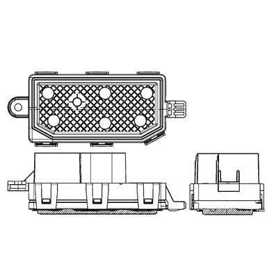 ABR77000P Mahle/Behr Heizgebläseregler