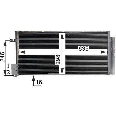 AC505001S Mahle/Behr AC Condenser