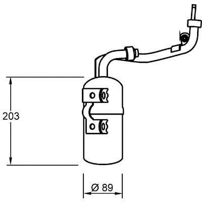 AD277000S Mahle/Behr Trockner, klimaanlage