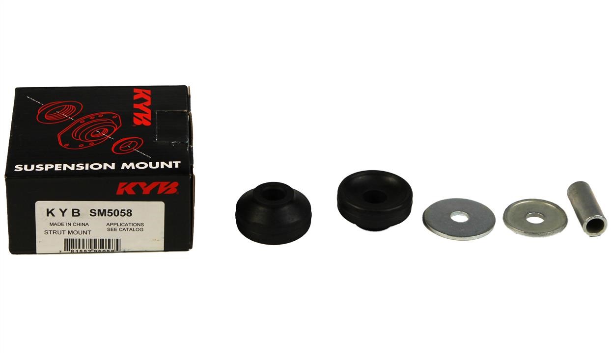 Front shock absorber cushion, repair kit KYB (Kayaba) SM5058