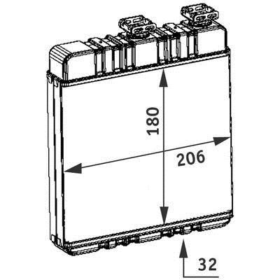 Mahle/Behr Heat exchanger, interior heating – price 285 PLN