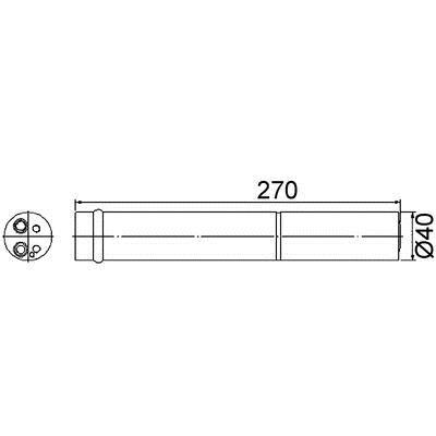 AD96000S Mahle/Behr Trockner, klimaanlage