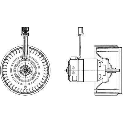AB71000P Mahle/Behr Innenraumgebläse