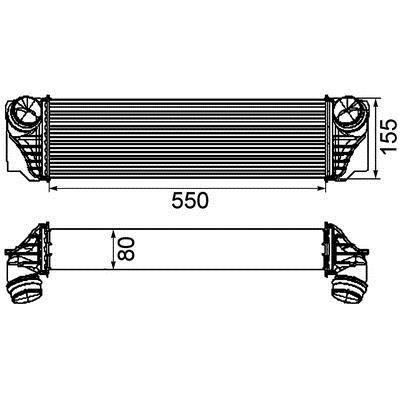 Mahle/Behr Ladeluftkühler – Preis [object Object] PLN