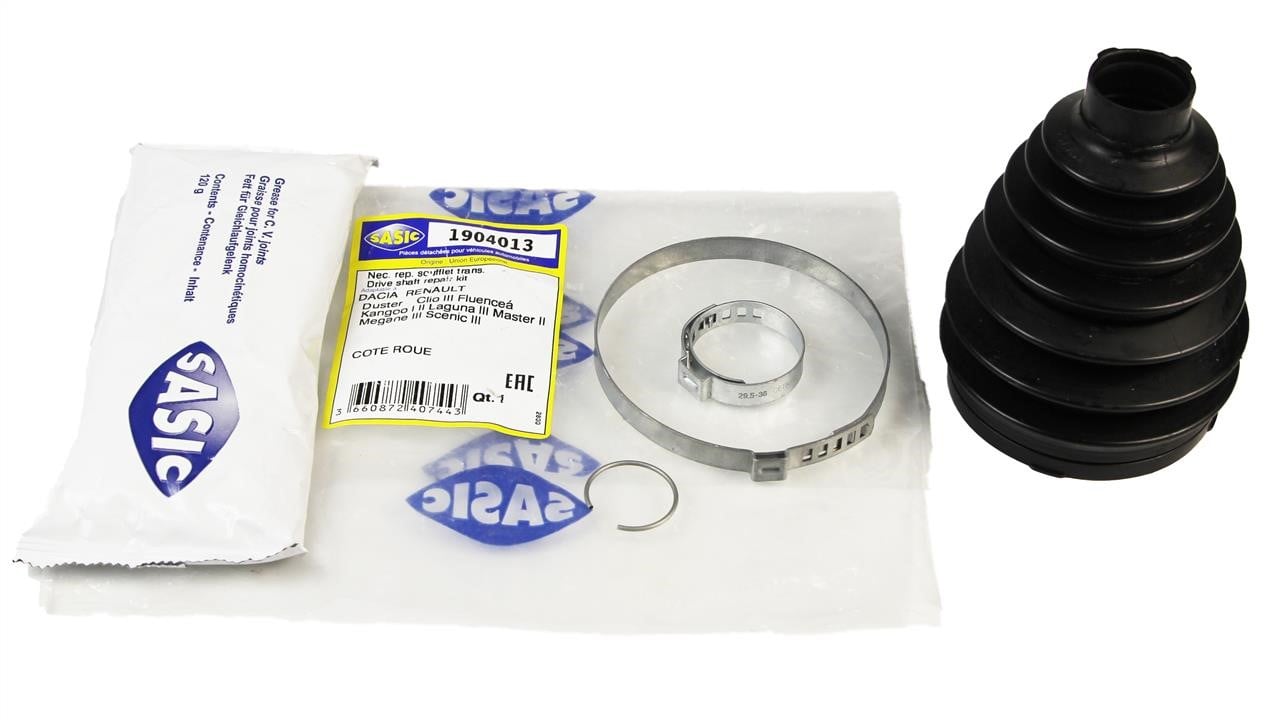 Outer drive CV Boot, kit Sasic 1904013