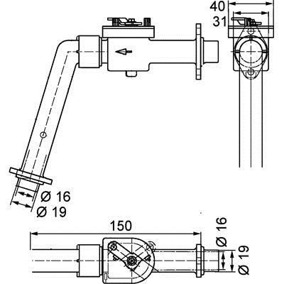 Mahle/Behr Heater control valve – price 77 PLN